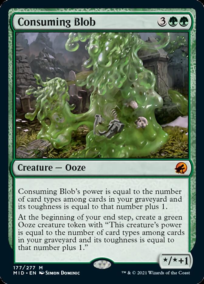 Consuming Blob [Innistrad: Midnight Hunt] | Exor Games New Glasgow