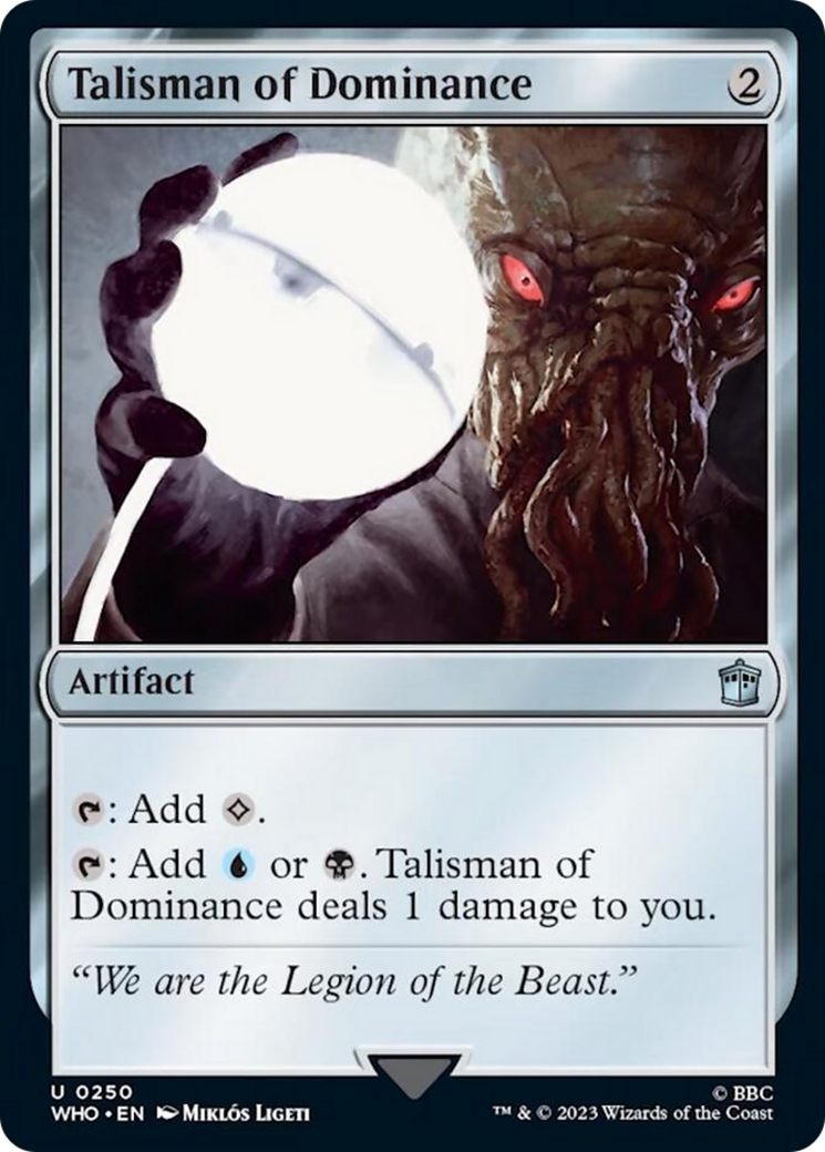 Talisman of Dominance [Doctor Who] | Exor Games New Glasgow