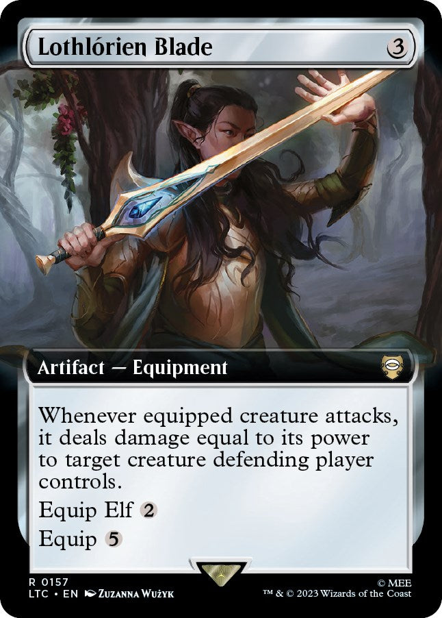 Lothlorien Blade (Extended Art) [The Lord of the Rings: Tales of Middle-Earth Commander] | Exor Games New Glasgow