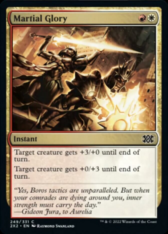 Martial Glory [Double Masters 2022] | Exor Games New Glasgow