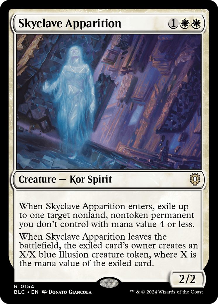 Skyclave Apparition [Bloomburrow Commander] | Exor Games New Glasgow