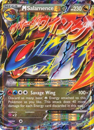 M Salamence EX (XY171) (Jumbo Card) [XY: Black Star Promos] | Exor Games New Glasgow