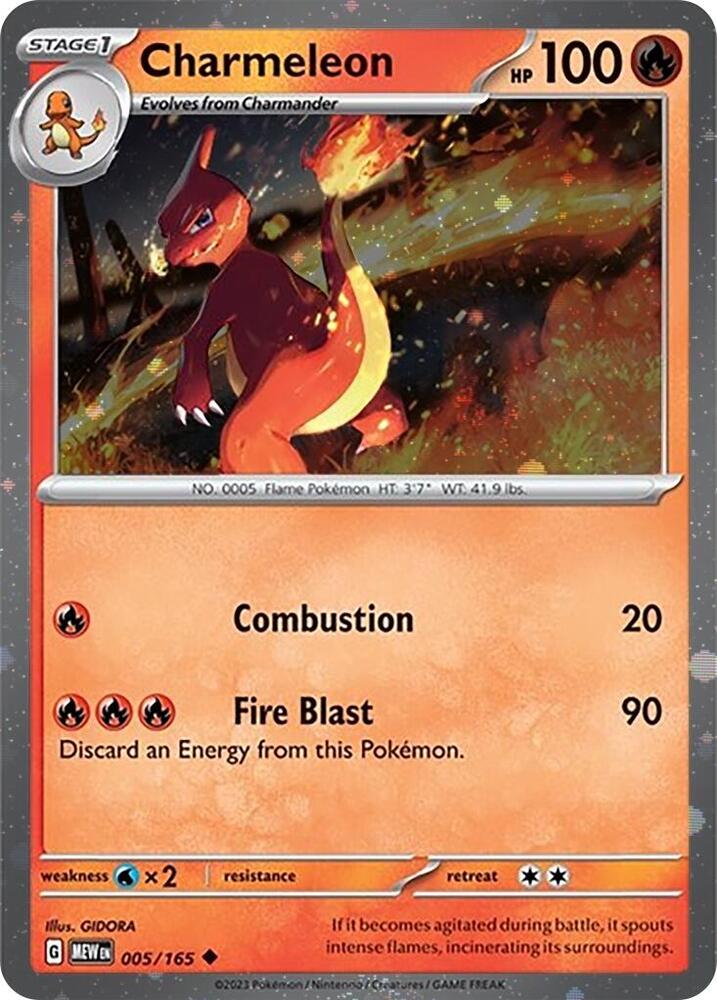 Charmeleon (005) (Cosmos Holo) [Scarlet & Violet: Black Star Promos] | Exor Games New Glasgow