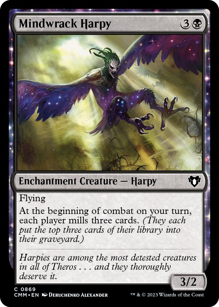 Mindwrack Harpy [Commander Masters] | Exor Games New Glasgow