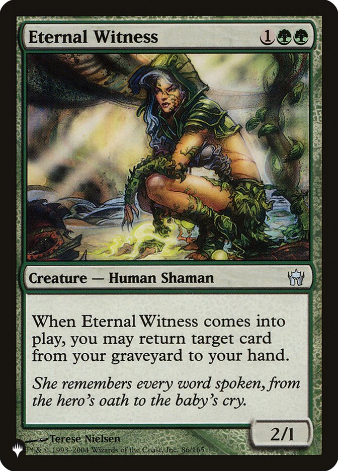 Eternal Witness [The List] | Exor Games New Glasgow