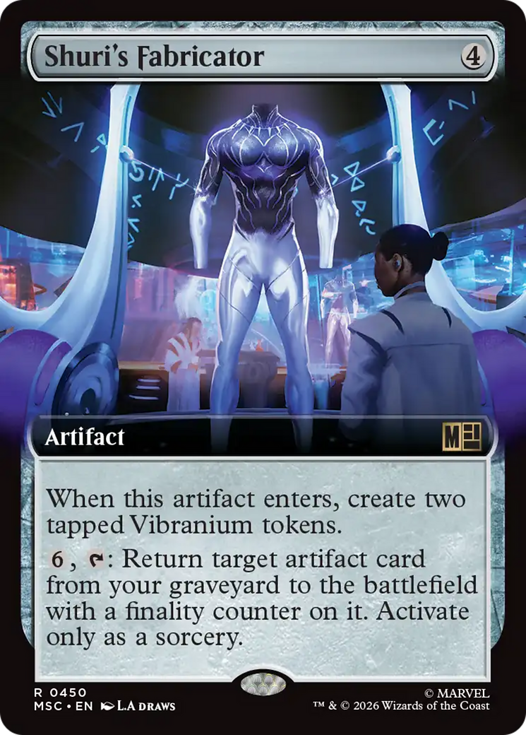 Shuri's Fabricator (Extended Art) [Marvel Super Heroes Commander] | Exor Games New Glasgow