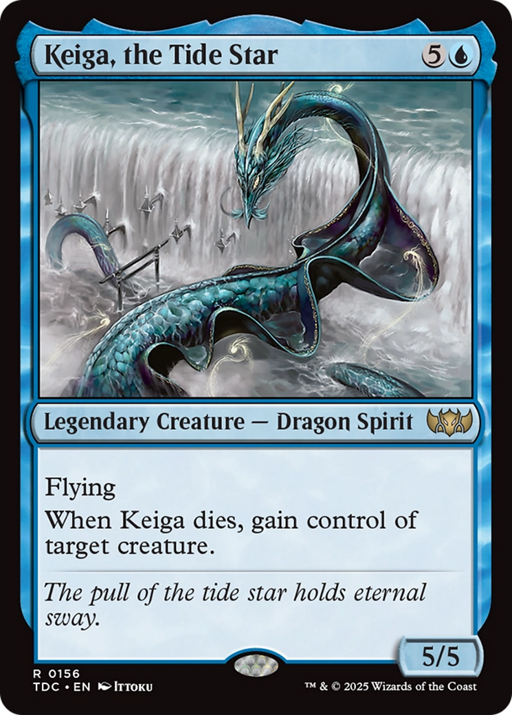 Keiga, the Tide Star [Tarkir: Dragonstorm Commander] | Exor Games New Glasgow