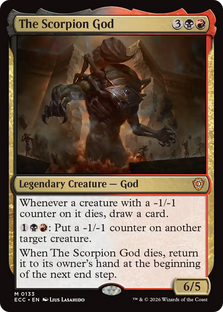 The Scorpion God [Lorwyn Eclipsed Commander] | Exor Games New Glasgow