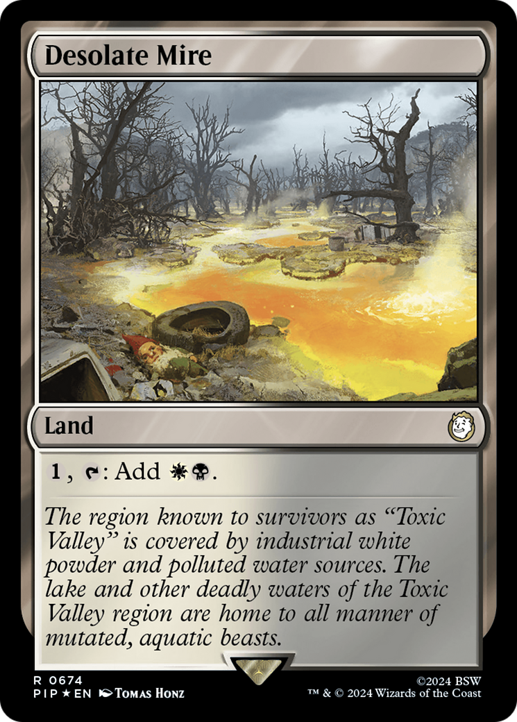 Desolate Mire (Surge Foil) [Fallout] | Exor Games New Glasgow