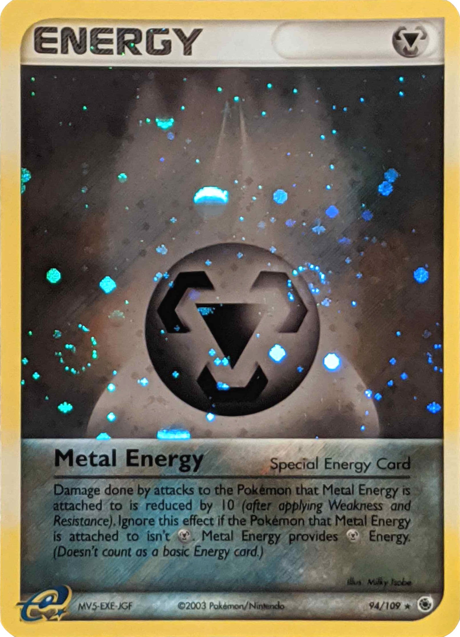 Metal Enery (94/109) (Cosmos Holo) [EX: Ruby & Sapphire] | Exor Games New Glasgow