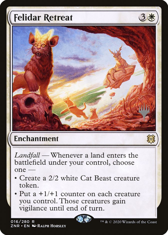 Felidar Retreat (Promo Pack) [Zendikar Rising Promos] | Exor Games New Glasgow