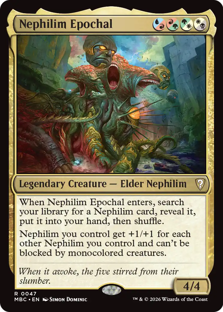 Nephilim Epochal [Mystery Booster: Commander Edition] | Exor Games New Glasgow