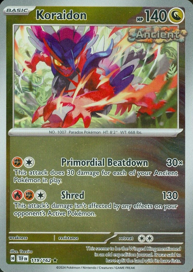 Koraidon (119/162) [Scarlet & Violet: Temporal Forces] | Exor Games New Glasgow