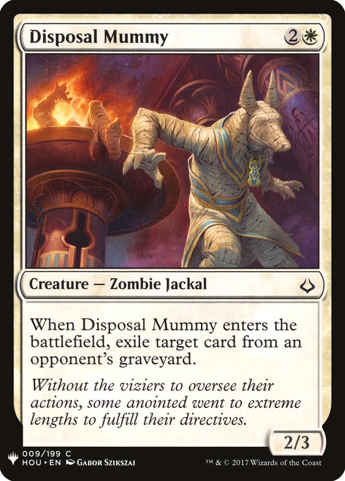 Disposal Mummy [Mystery Booster] | Exor Games New Glasgow