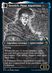 Dennick, Pious Apprentice // Dennick, Pious Apparition (Showcase Eternal Night) [Innistrad: Midnight Hunt] | Exor Games New Glasgow