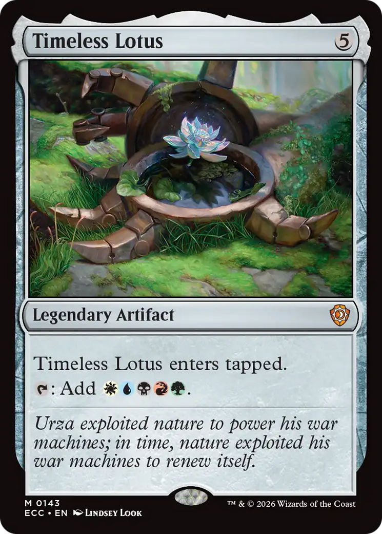 Timeless Lotus [Lorwyn Eclipsed Commander] | Exor Games New Glasgow
