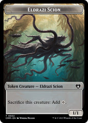 Eldrazi Scion // Phyrexian Beast Double-Sided Token [Commander Masters Tokens] | Exor Games New Glasgow