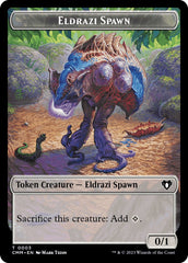 Eldrazi Spawn // Insect Double-Sided Token [Commander Masters Tokens] | Exor Games New Glasgow