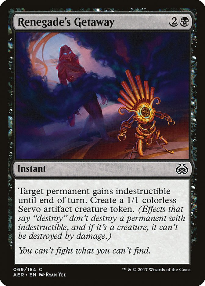 Renegade's Getaway [Aether Revolt] | Exor Games New Glasgow