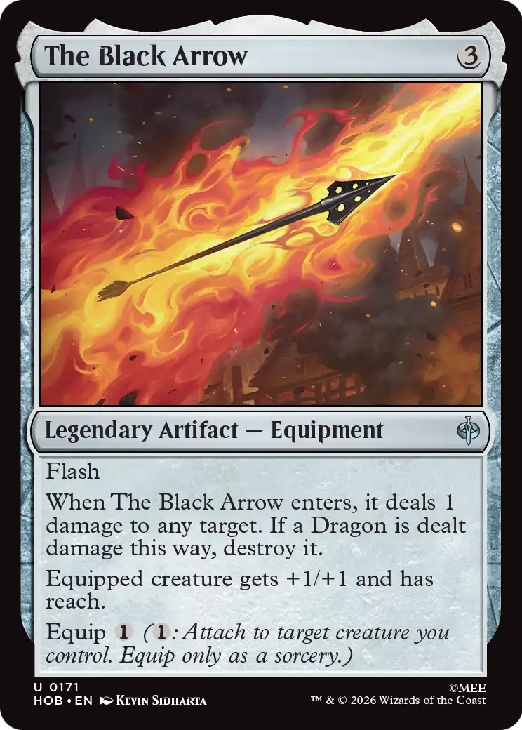 The Black Arrow [The Hobbit] | Exor Games New Glasgow