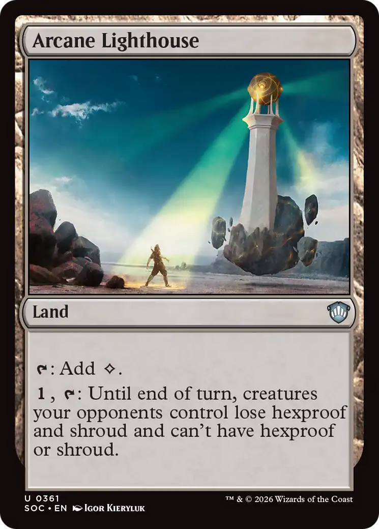 Arcane Lighthouse [Secrets of Strixhaven Commander] | Exor Games New Glasgow