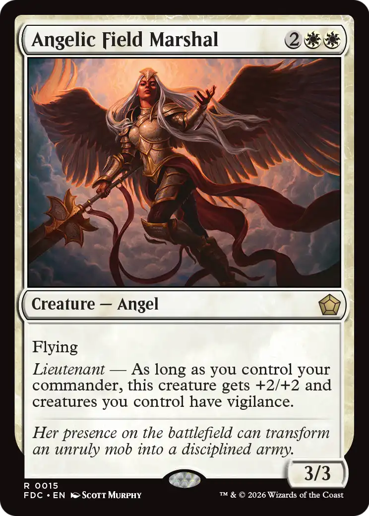 Angelic Field Marshal [Foundations Commander] | Exor Games New Glasgow
