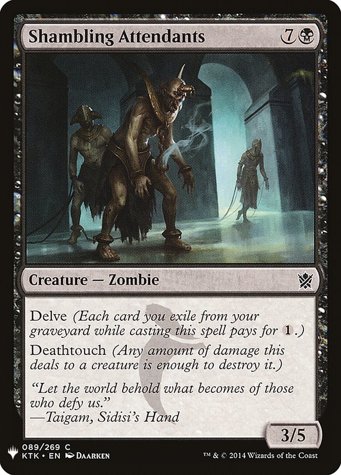 Shambling Attendants [Mystery Booster] | Exor Games New Glasgow