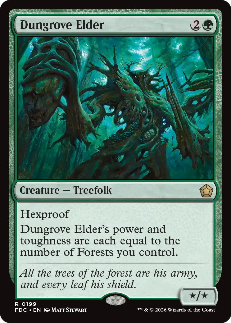 Dungrove Elder [Foundations Commander] | Exor Games New Glasgow