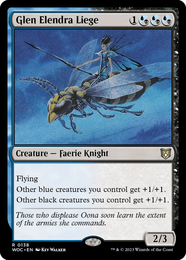 Glen Elendra Liege [Wilds of Eldraine Commander] | Exor Games New Glasgow