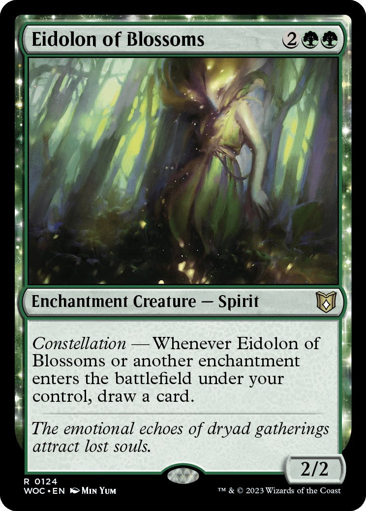 Eidolon of Blossoms [Wilds of Eldraine Commander] | Exor Games New Glasgow