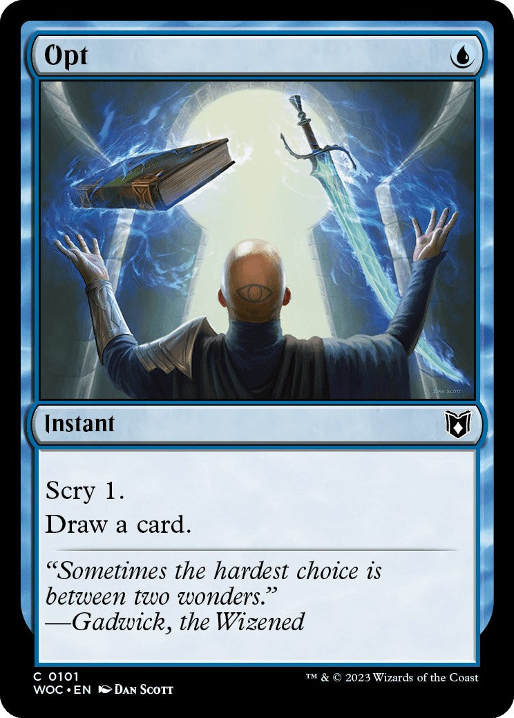 Opt [Wilds of Eldraine Commander] | Exor Games New Glasgow