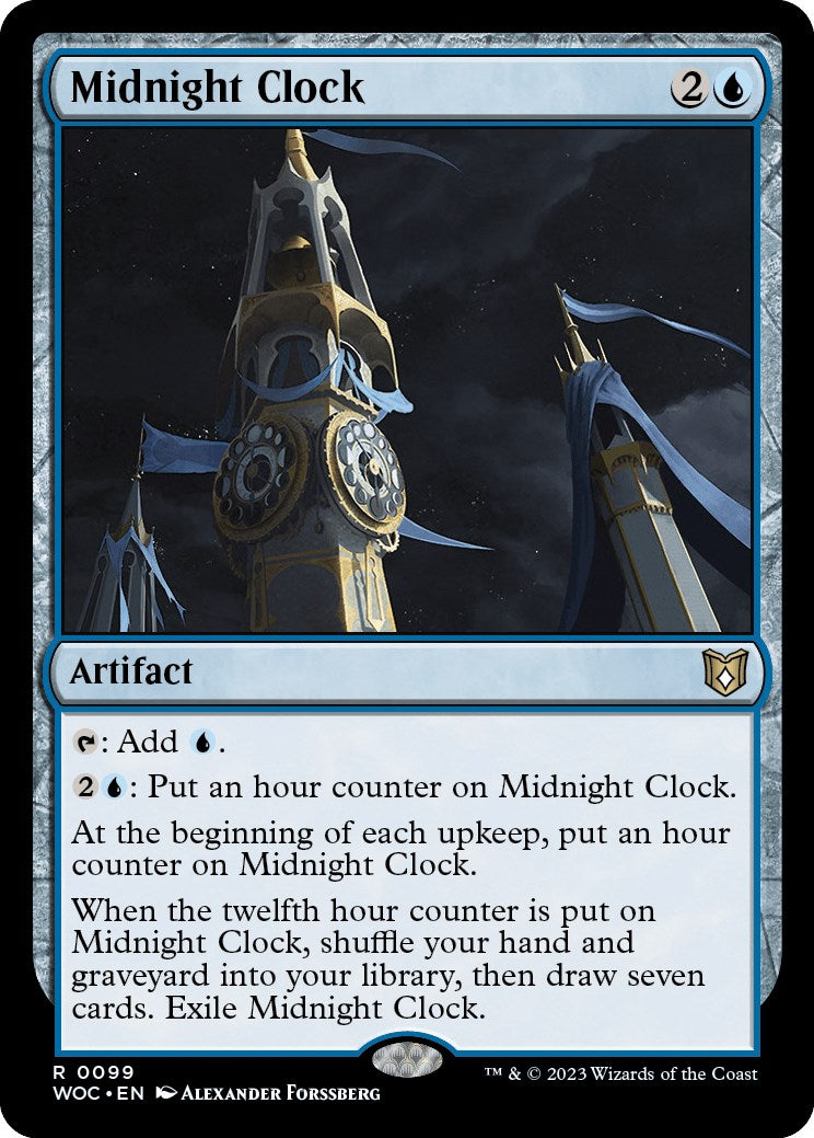Midnight Clock [Wilds of Eldraine Commander] | Exor Games New Glasgow