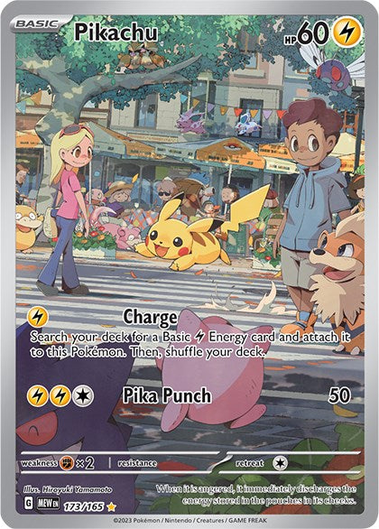 Pikachu (173/165) [Scarlet & Violet: 151] | Exor Games New Glasgow