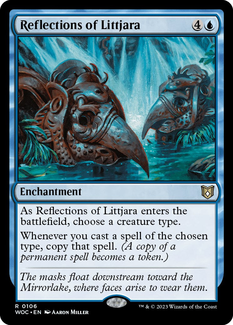 Reflections of Littjara [Wilds of Eldraine Commander] | Exor Games New Glasgow