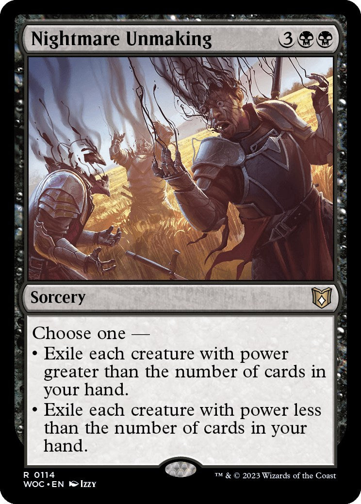 Nightmare Unmaking [Wilds of Eldraine Commander] | Exor Games New Glasgow