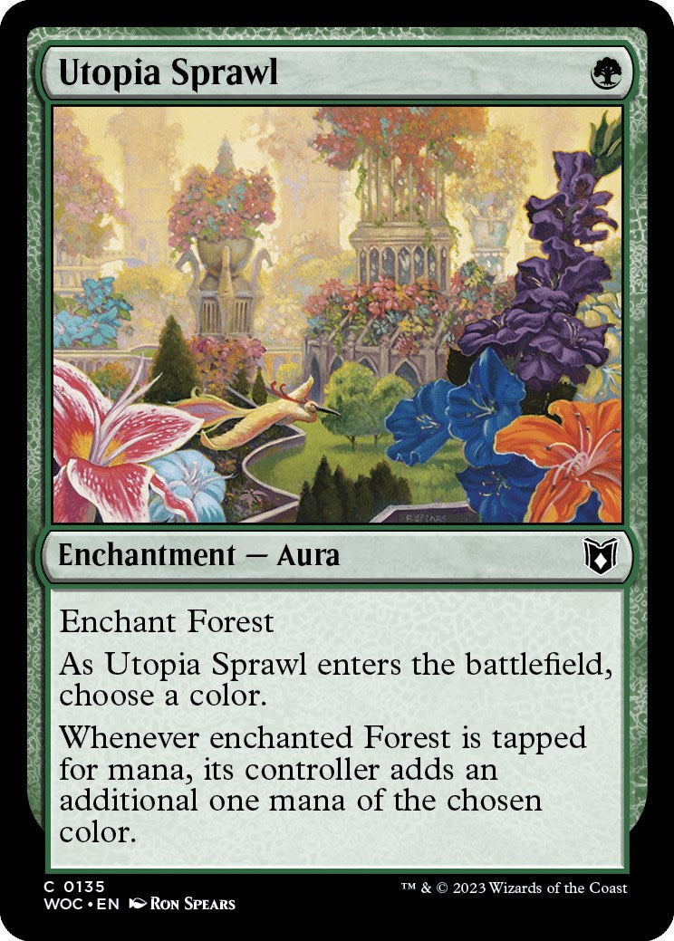 Utopia Sprawl [Wilds of Eldraine Commander] | Exor Games New Glasgow