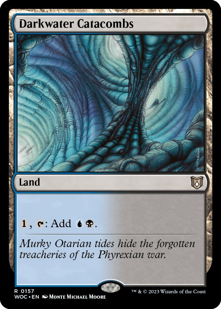 Darkwater Catacombs [Wilds of Eldraine Commander] | Exor Games New Glasgow