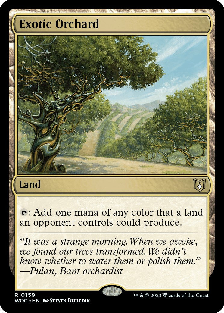 Exotic Orchard [Wilds of Eldraine Commander] | Exor Games New Glasgow
