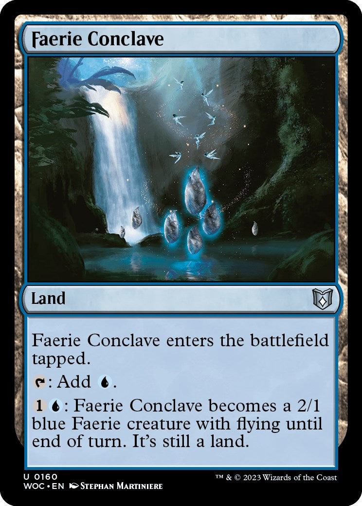 Faerie Conclave [Wilds of Eldraine Commander] | Exor Games New Glasgow