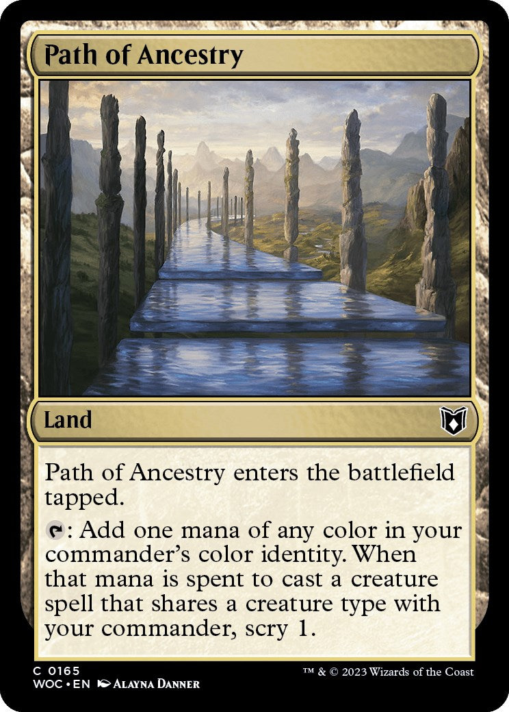 Path of Ancestry [Wilds of Eldraine Commander] | Exor Games New Glasgow