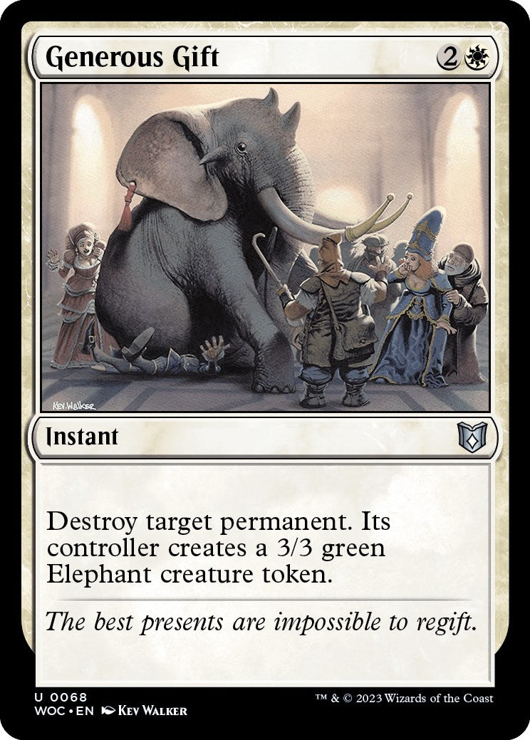 Generous Gift [Wilds of Eldraine Commander] | Exor Games New Glasgow