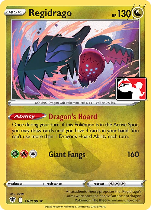 Regidrago (118/189) [Prize Pack Series Three] | Exor Games New Glasgow