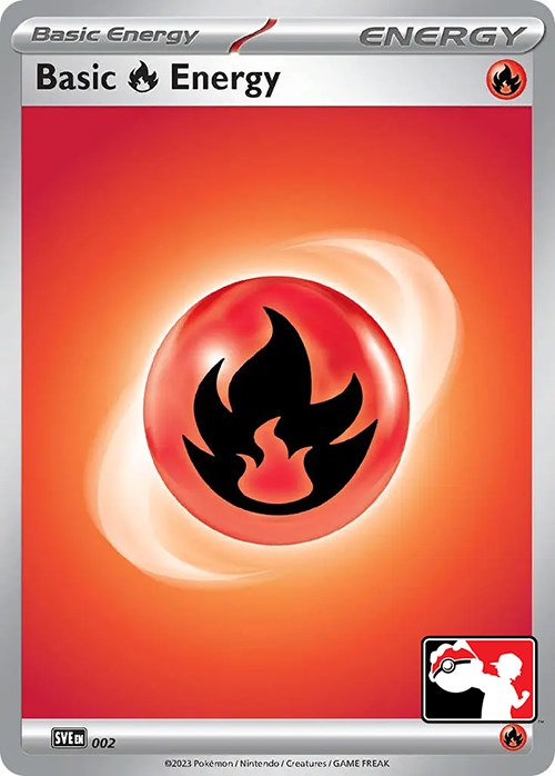 Basic Fire Energy (002) [Prize Pack Series Three] | Exor Games New Glasgow