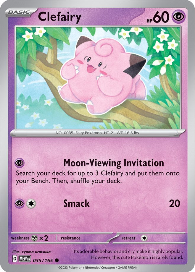 Clefairy (035/165) [Scarlet & Violet: 151] | Exor Games New Glasgow