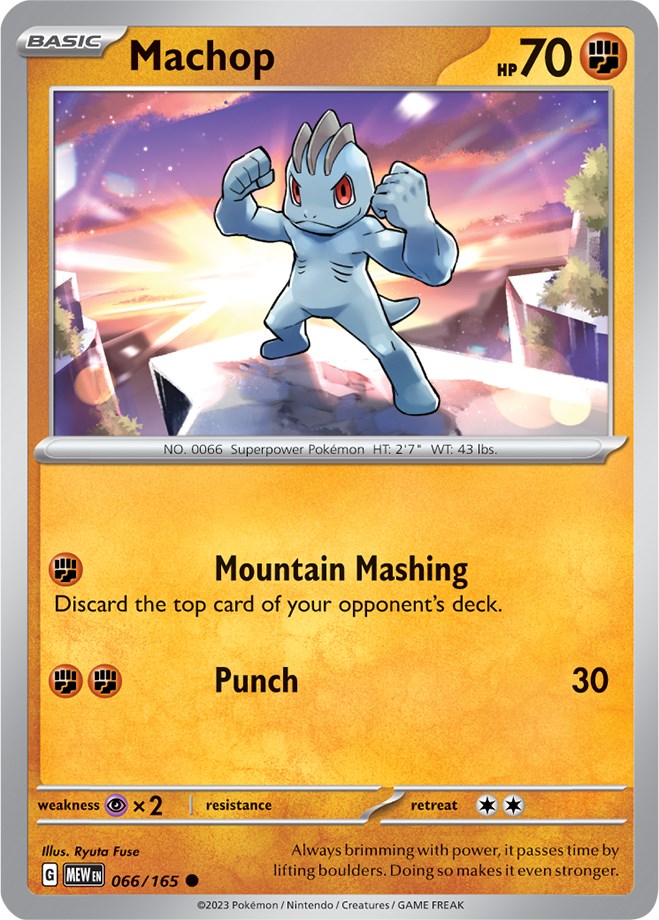 Machop (066/165) [Scarlet & Violet 151] | Exor Games New Glasgow