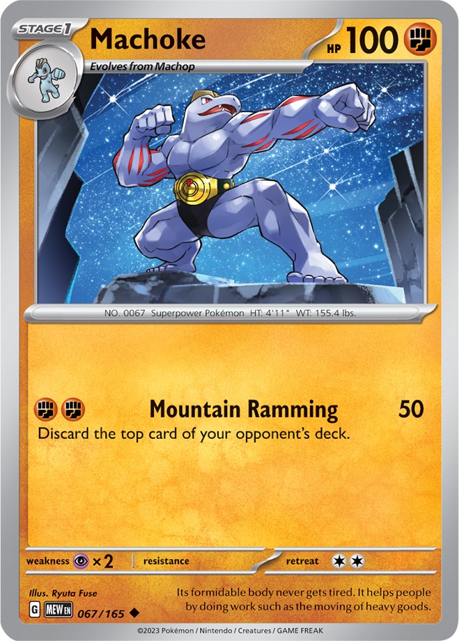 Machoke (067/165) [Scarlet & Violet 151] | Exor Games New Glasgow