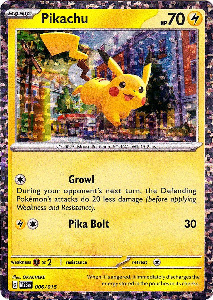 Pikachu (006/015) [McDonald's Promos: 2023 Collection] | Exor Games New Glasgow