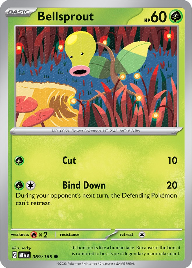 Bellsprout (069/165) [Scarlet & Violet: 151] | Exor Games New Glasgow