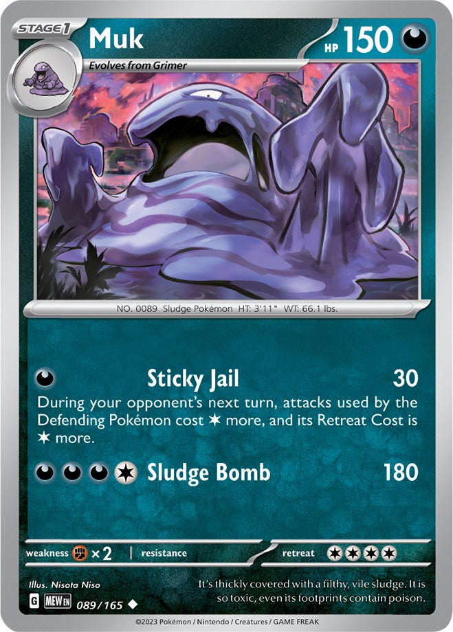 Muk (089/165) [Scarlet & Violet: 151] | Exor Games New Glasgow