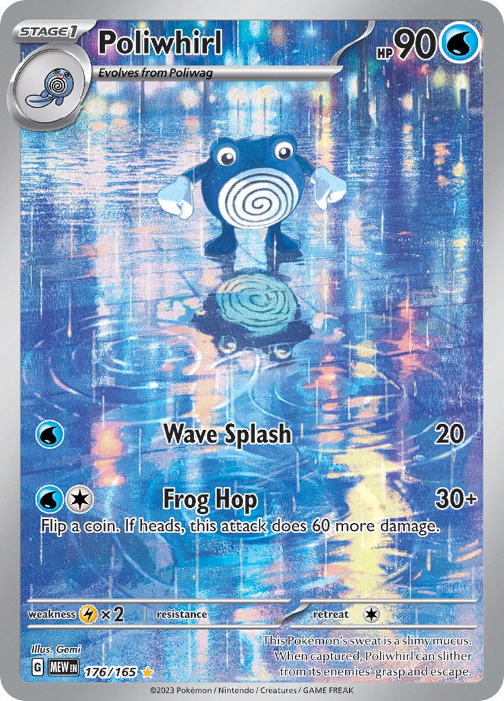 Poliwhirl (176/165) [Scarlet & Violet: 151] | Exor Games New Glasgow